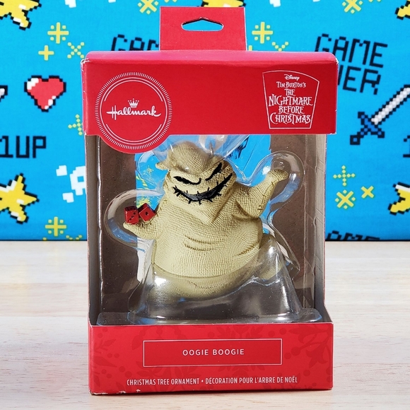 Disney Nightmare Before Christmas NBC Oogie Boogie Hallmark Christmas Ornament - Picture 1 of 9